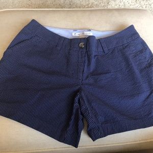 Southern Tide Navy Striped 3” shorts